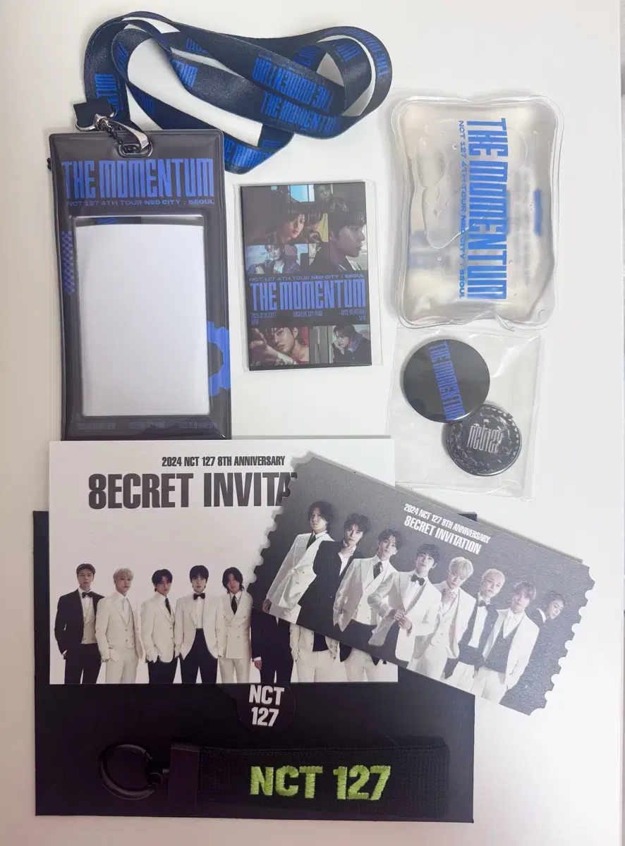 엔시티 127 더모멘텀 콘서트 8주년 팬미팅 입장 굿즈 사첵 양도