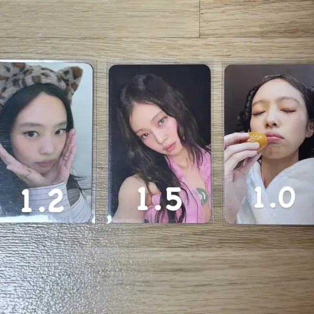 블랙핑크 제니 특전 포카