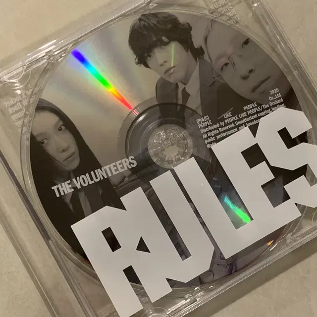 품절판) 더 발룬티어스 RULES 앨범