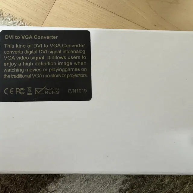 DVI to VGA(RGB) Converter 컨버터