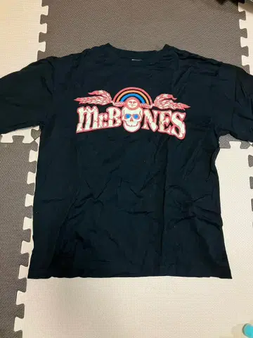구제 의류 Mr. Bones 티셔츠 프리 사이즈 일본제