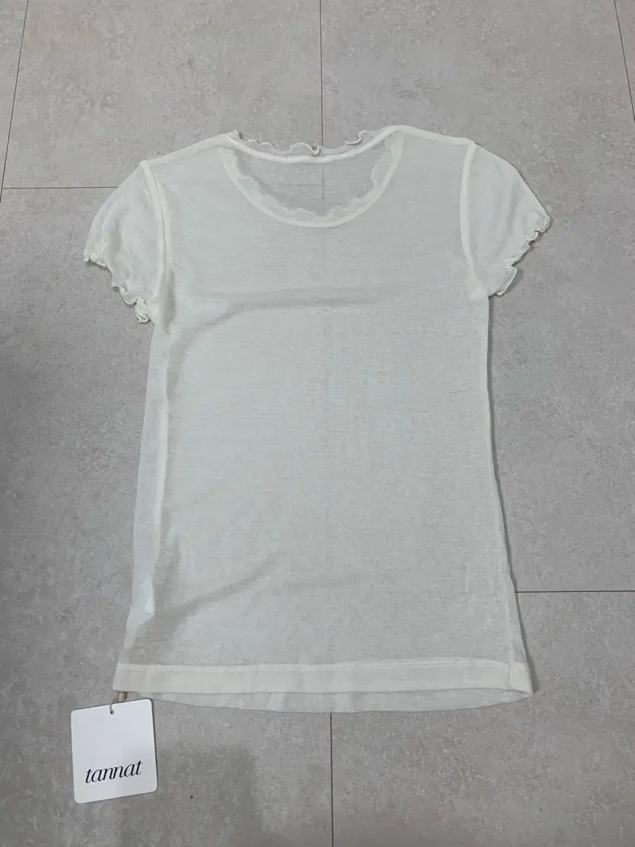 TANAT Lace Two-Way Top Ivory