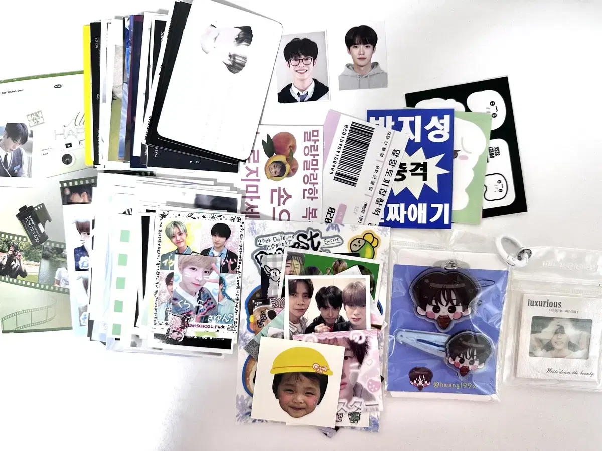 엔시티 굿즈 처분 드림 127 도영 시그 영콘 재현 키링앨범 비공굿 랜박
