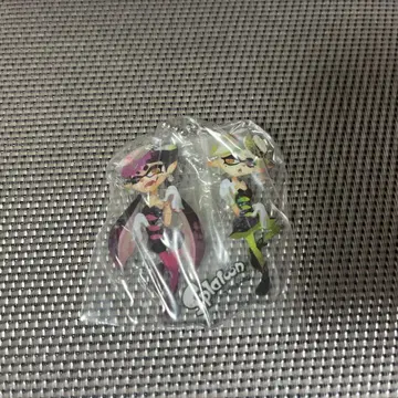 스프라툰 Splatoon 시오콜라즈 아오리 반딧불이 키링