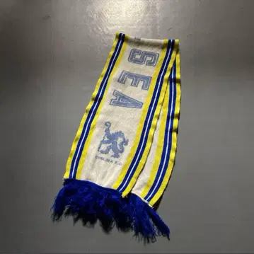 레어 90s CHELSEA FC 타월 머플러 잉글랜드제