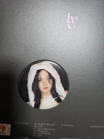 IVE 공감 hmv 혜택 캔뱃지 가울