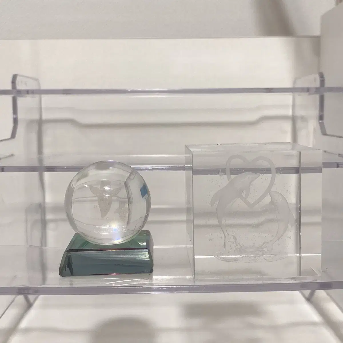클리오네 돌고래 3d 크리스탈 지브리 인테리어 고전문구 데스크테리어