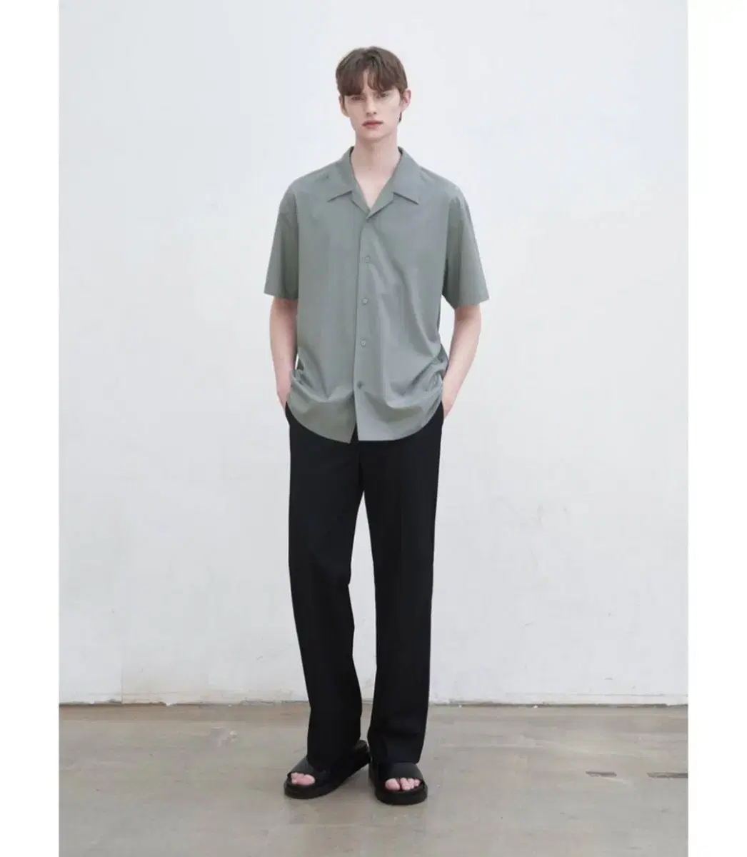 DRAW FIT 드로우핏 , 오픈 카라 셔츠