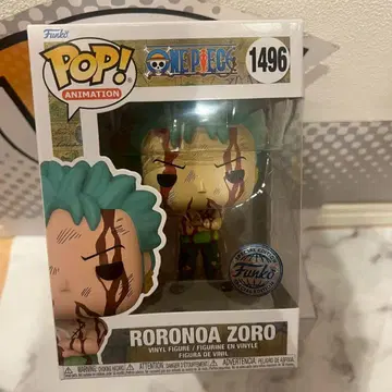레어 FUNKO POP! 원피스 조로 피투성이 한정판