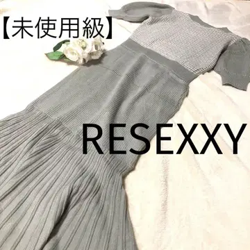 RESEXXY 리젝시 바이컬러 타이트 원피스 머메이드