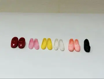 빈티지 바비 신발 5켤레+1개