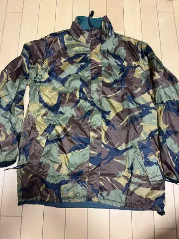 영국제 스너그팩 리버서블 나일론 자켓 영국 카모플라쥬 카모