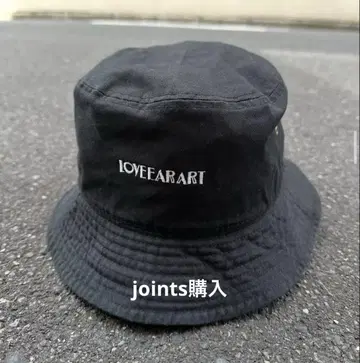 LOVE EAR ART 버킷햇 블랙 조인트 햇