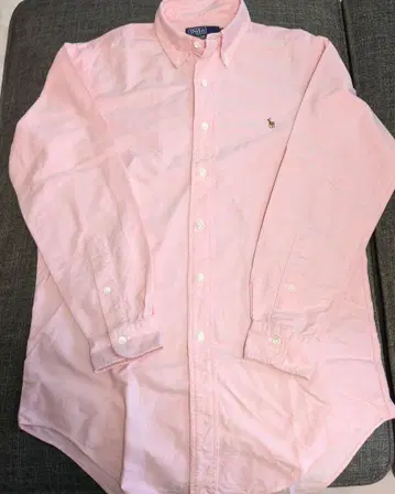 폴로 바이 랄프로렌 버튼 다운 셔츠 핑크