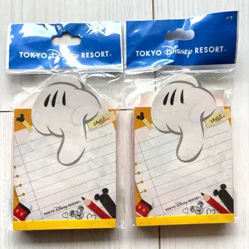 미사용 디즈니 메모 미키 문구