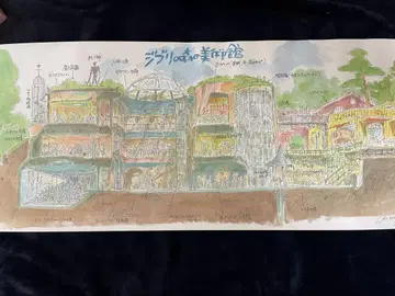 가격 인하! 지브리 미술관 포스터 세트