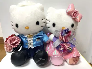 헬로키티 봉제 인형 웨딩 산리오 다니엘 맥도날드 신부 신부