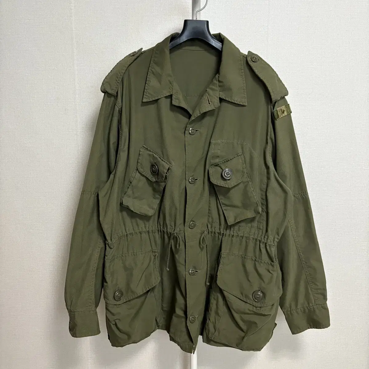 민트급 오리지널 캐나다군 MK2 정글퍼티그 자켓 / 올리브, XL