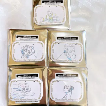 원화 랜덤 캔뱃지 장송의 프리렌 스퀘어 캔뱃지 POPUP 5종 세트