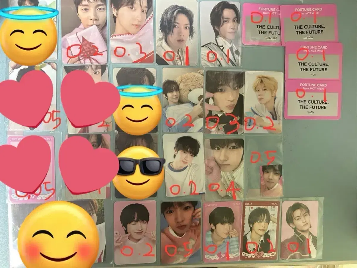 엔시티 127 위시 wayv 포카 접지 양도