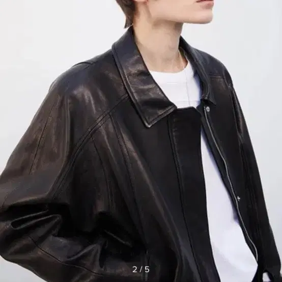 ethos エトス　ジャケット　サイズM ETHOS ETHOS Leather Jacket on Bunjang Global Site.