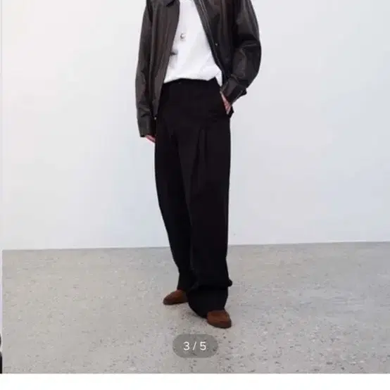 ethos エトス　ジャケット　サイズM ETHOS ETHOS Leather Jacket on Bunjang Global Site.
