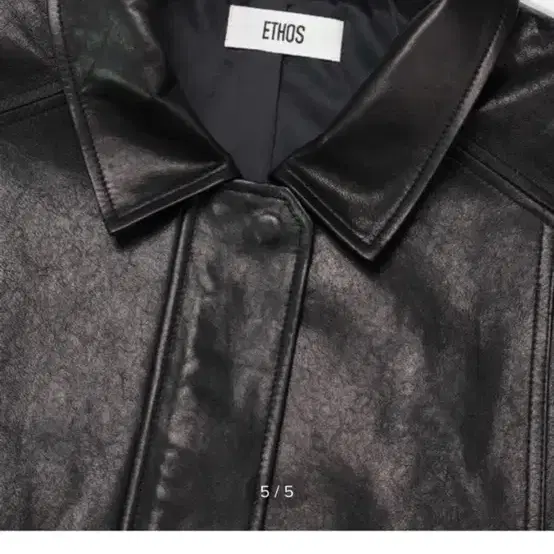 ethos エトス　ジャケット　サイズM ETHOS ETHOS Leather Jacket on Bunjang Global Site.