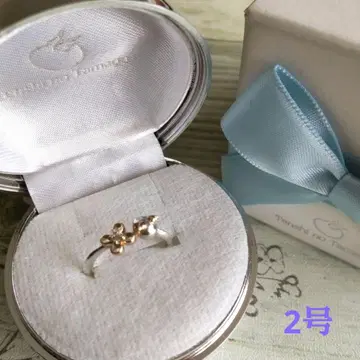 천사의 알 꽃과 알 모티브 실버 반지 2호 실버 K10