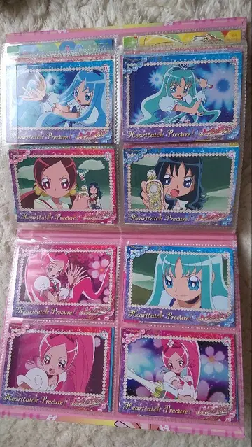 하트 캐치 프리큐어! 컬렉션 카드 껌 큐어 블라썸 큐어 마린