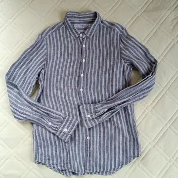 올드맨스 테일러 린넨 스트라이프 셔츠