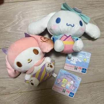 시나모롤 일본풍 예쁜 옷을 입은 봉제 인형 마이멜로디 kawaii 연구소