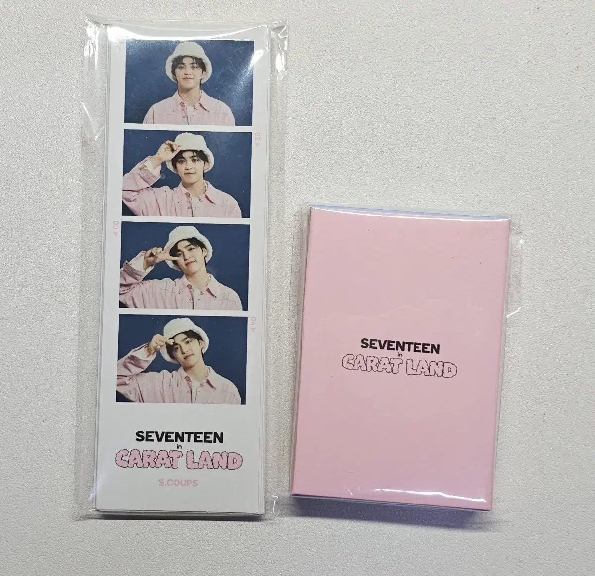 세븐틴 2023 캐럿랜드 4컷, 렌티큘러 포토카드 개봉