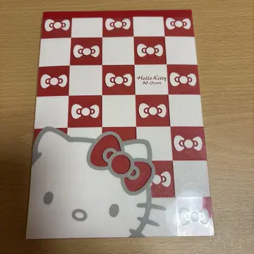 헬로키티 메모장 30주년 헤이세이 레트로