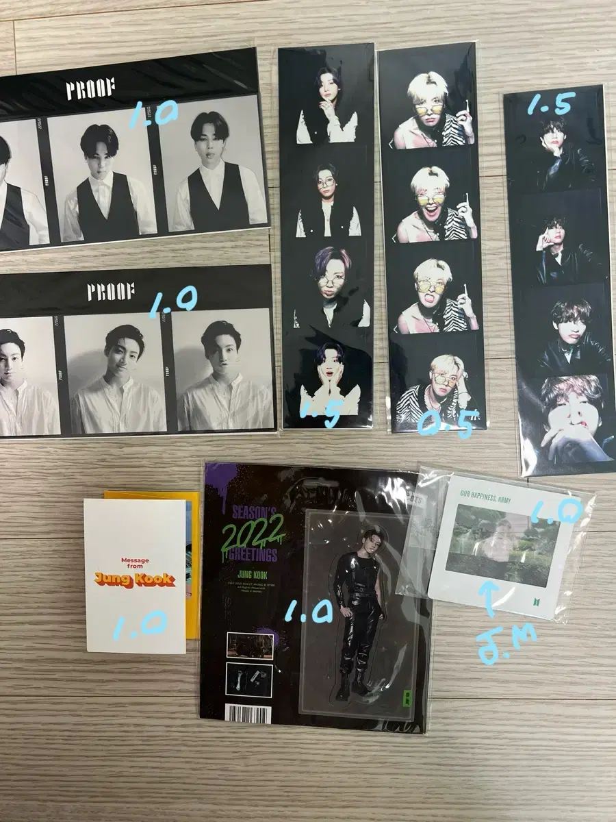 방탄소년단 굿즈 포카