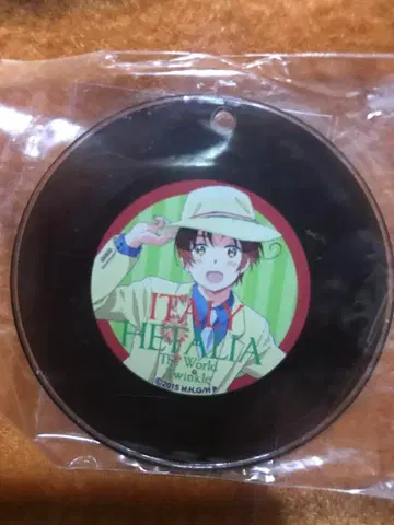 헤타리아 레코드형 아크릴 키링 이탈리아