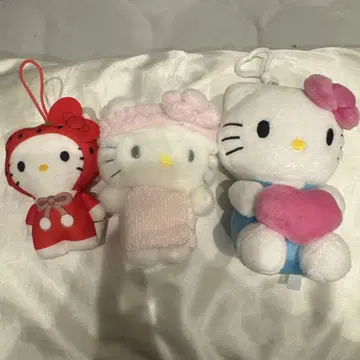 헬로키티 봉제 인형 3개 세트