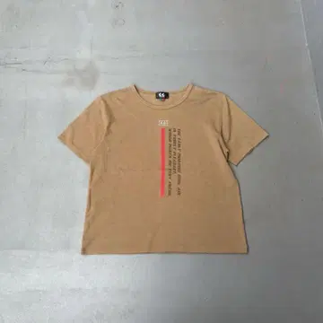 90s CC KANSAI 사슴 프린트 반팔 티셔츠 컷소매 티셔츠