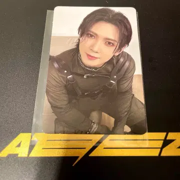 ateez outlaw us 디지팩 요산 트레이딩 카드