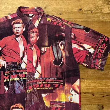 1956년 영화 자이언트 제임스 딘 레이온 셔츠