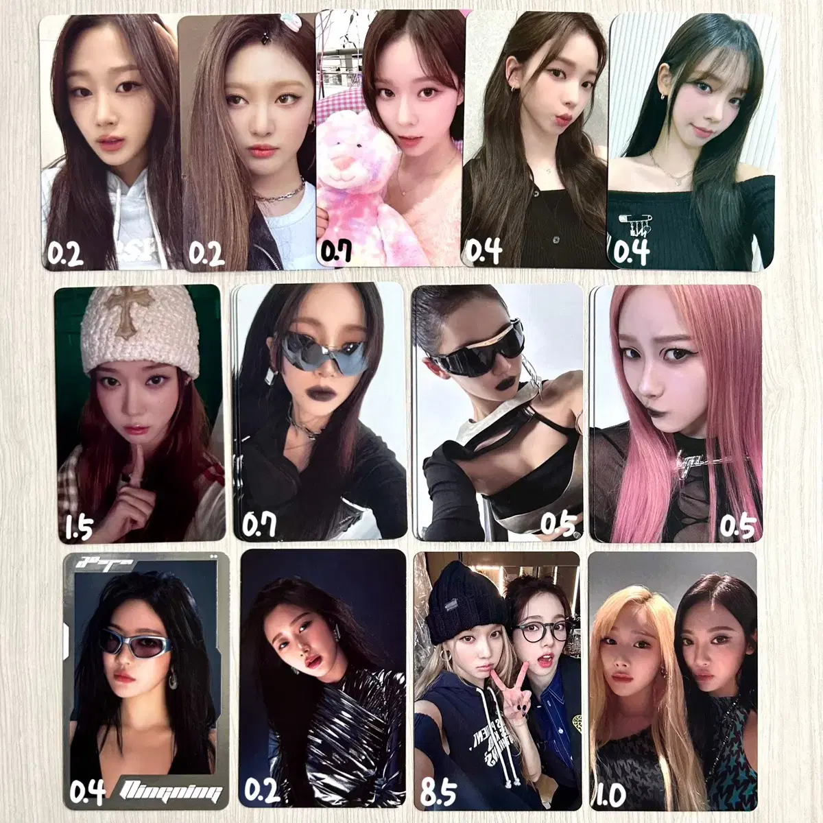 에스파 포카 양도 위플래시 팝업 일본 한정반 워너뮤직 카리나윈터닝닝지젤