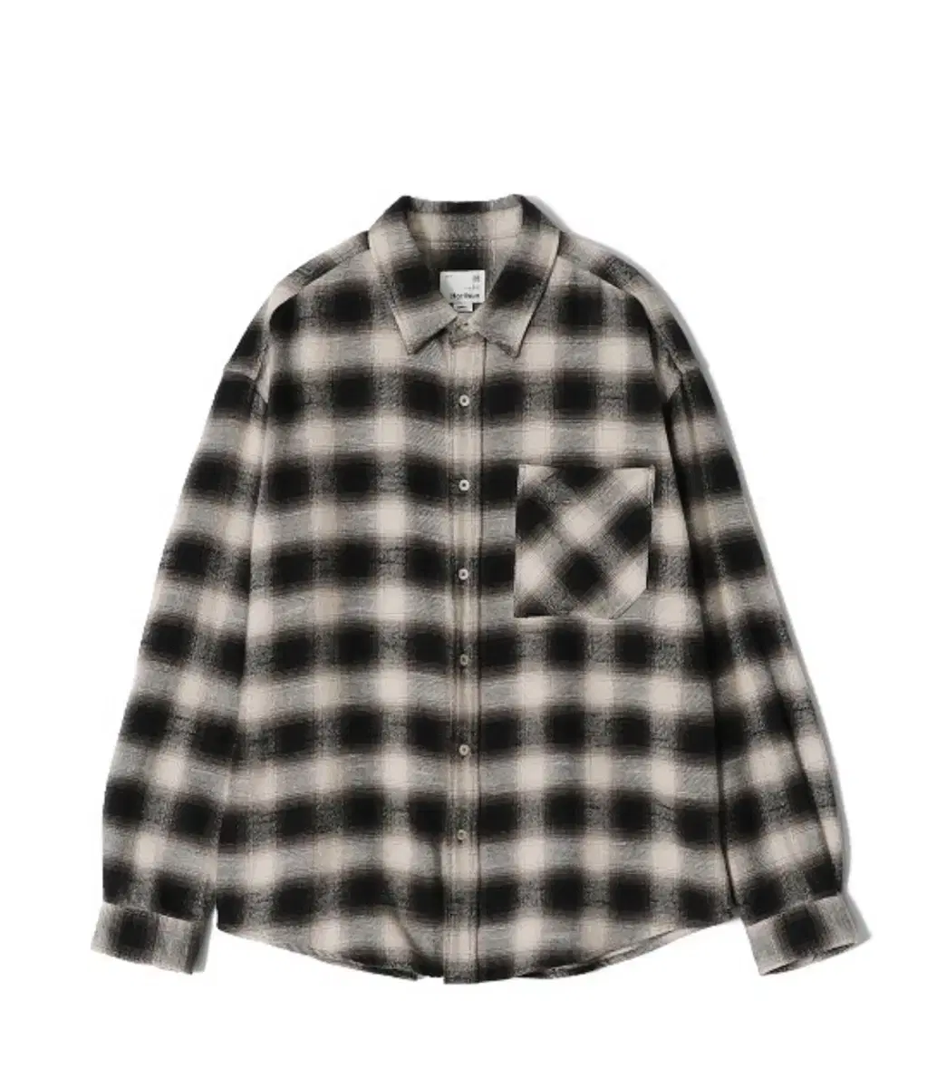 Holly Sun Madison Ombre Check Shirt Beige