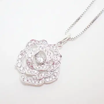 EA258 크로스포 뉴욕 댄싱 스톤 목걸이