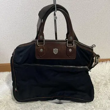 오로비안코 브리프 케이스 2way 나일론 가죽 스테디셀러