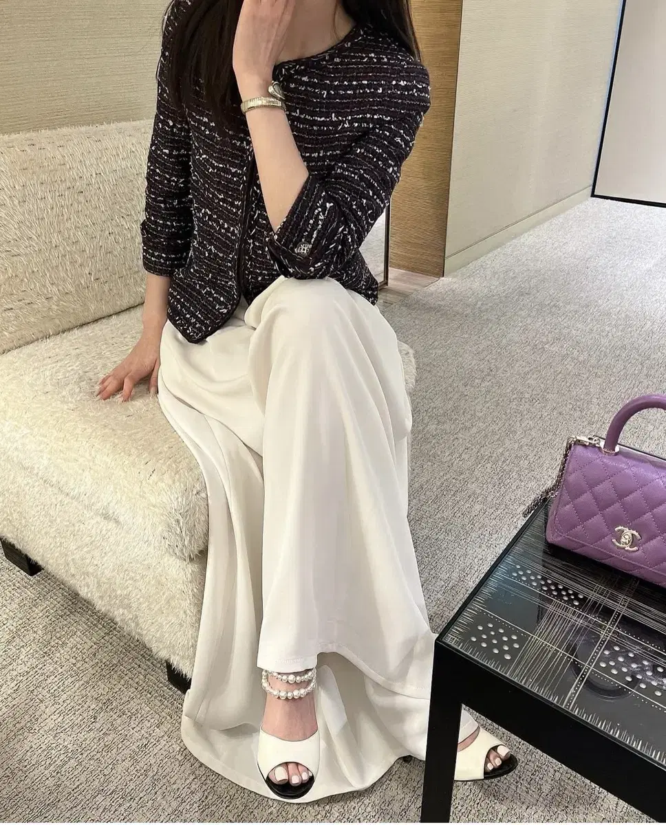 (새상품)더로랑 팔라쪼 아이보리 S