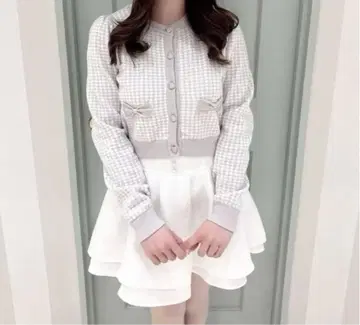 에블린 리본 포켓 니트