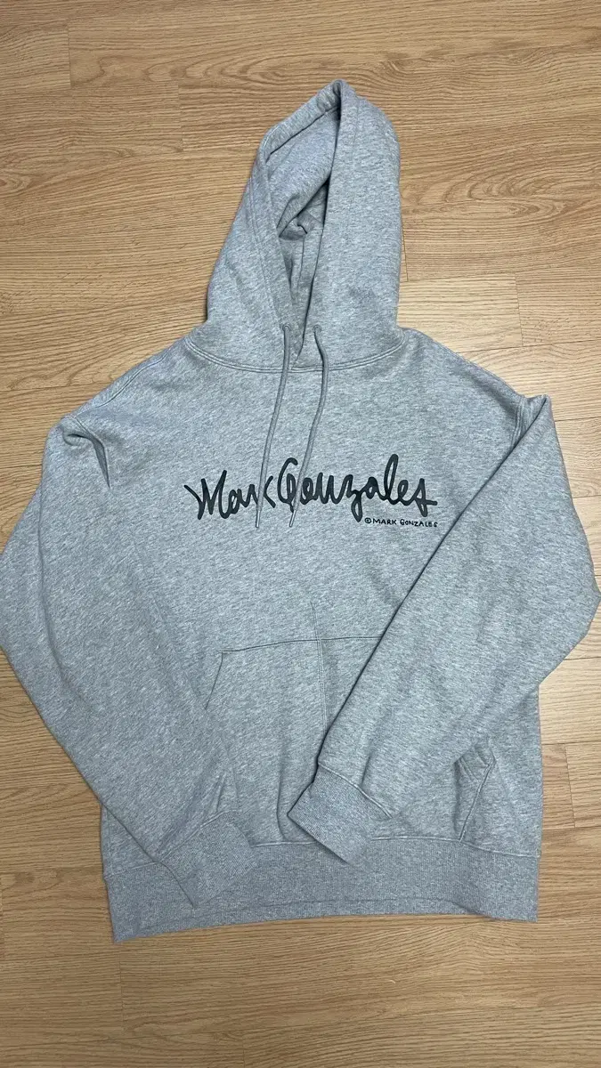 Mark Gonzalez Gray Hoodie 90s