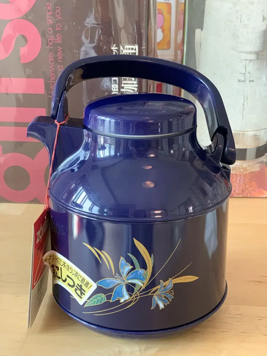 Zojirushi 조지루시 레트로 차망 포트 보온병 주전자