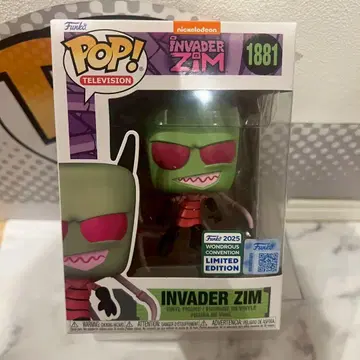 레어 코믹콘 2025 한정판 FUNKO POP! 인베이더 짐 한정판