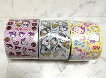 초레어! 레어! 산리오 키티 마이멜로디 롤 씰 정리