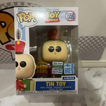 레어 코믹콘 2025 한정판 FUNKO POP! 토이스토리 틴토이